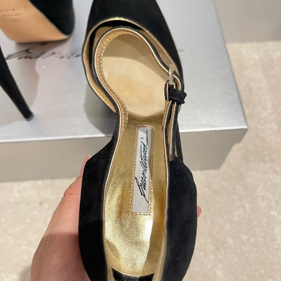 Brian Atwood platform open toe heels - Picture 9 of 10